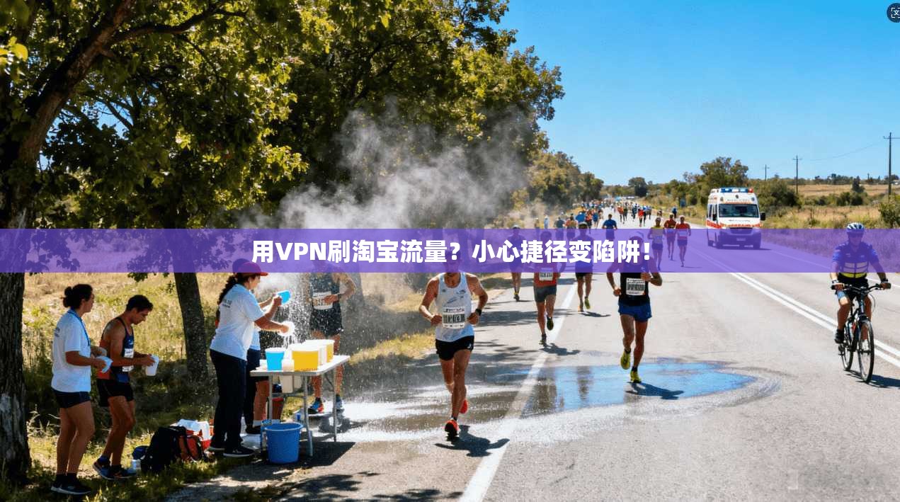 用VPN刷淘宝流量？小心捷径变陷阱！