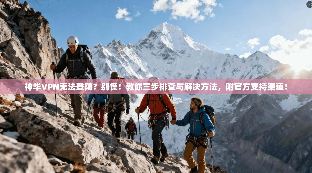 神华VPN无法登陆？别慌！教你三步排查与解决方法，附官方支持渠道！