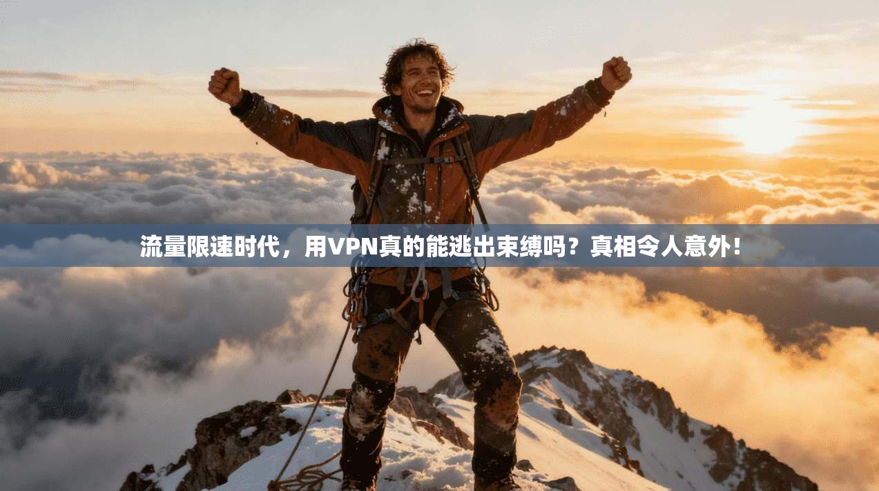 流量限速时代，用VPN真的能逃出束缚吗？真相令人意外！