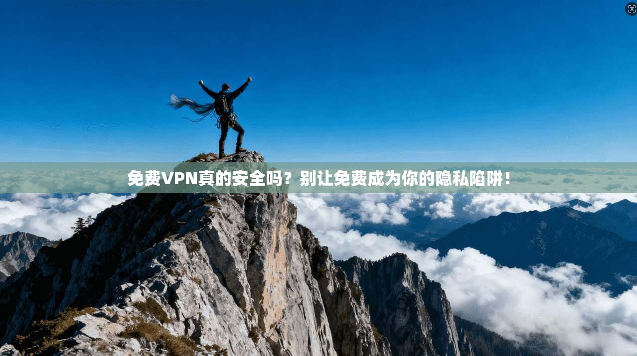 免费VPN真的安全吗？别让免费成为你的隐私陷阱！