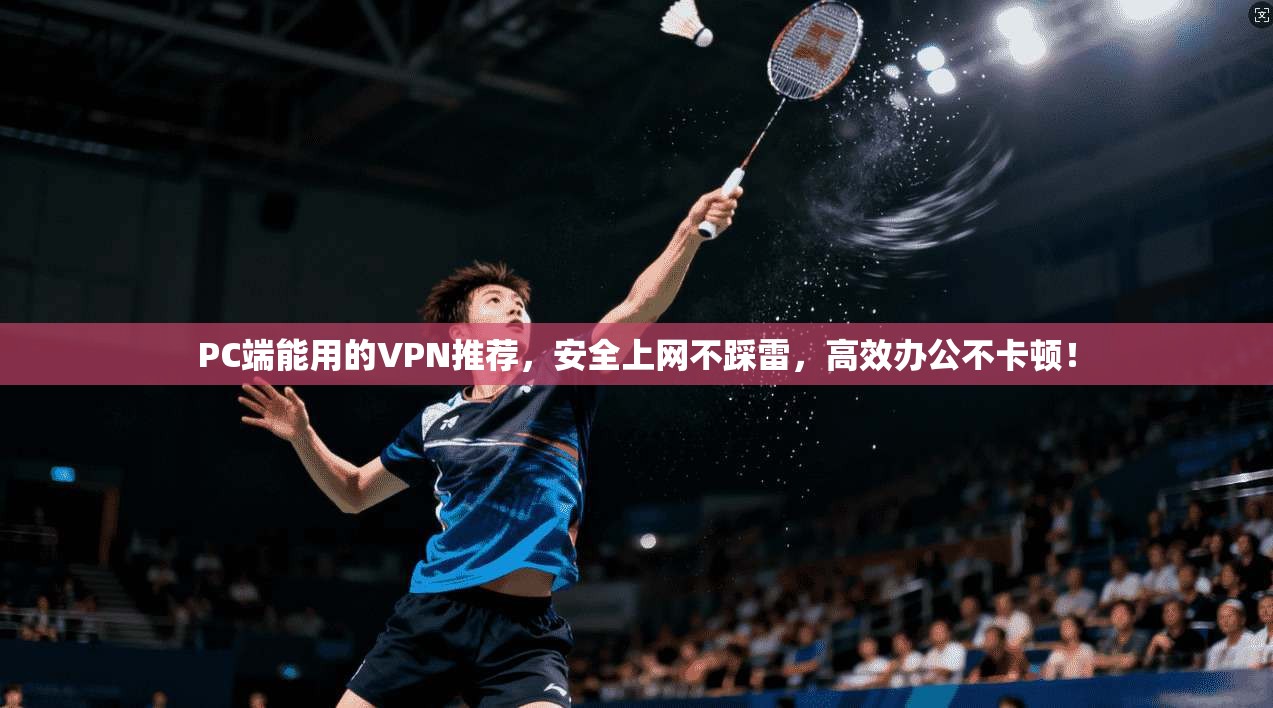 PC端能用的VPN推荐，安全上网不踩雷，高效办公不卡顿！