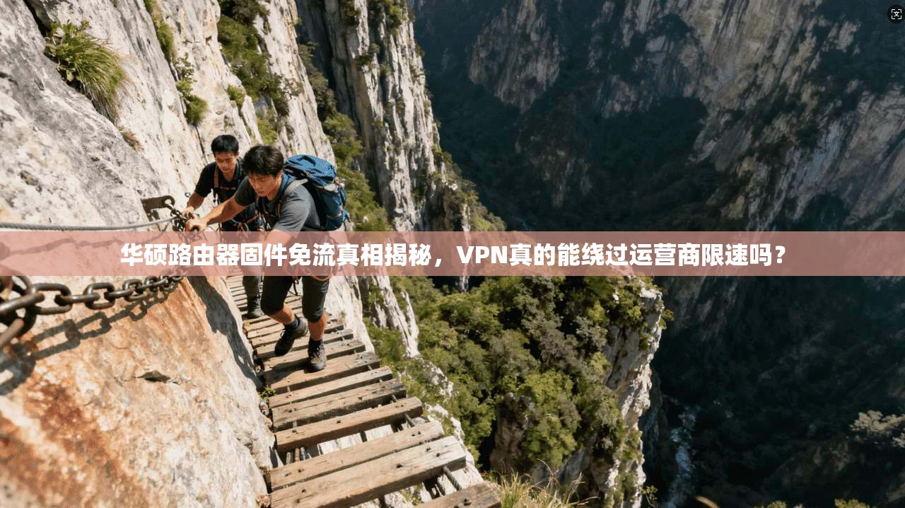 华硕路由器固件免流真相揭秘，VPN真的能绕过运营商限速吗？