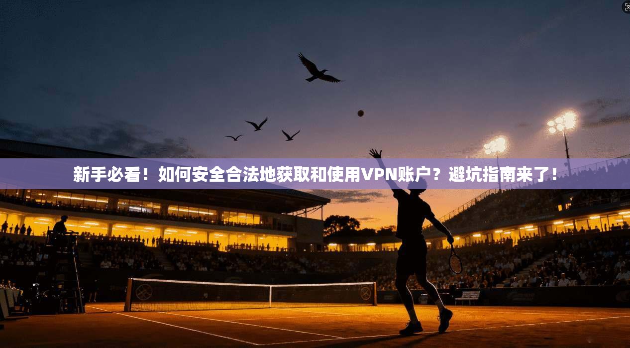 新手必看！如何安全合法地获取和使用VPN账户？避坑指南来了！