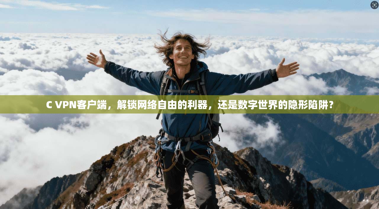 C VPN客户端，解锁网络自由的利器，还是数字世界的隐形陷阱？