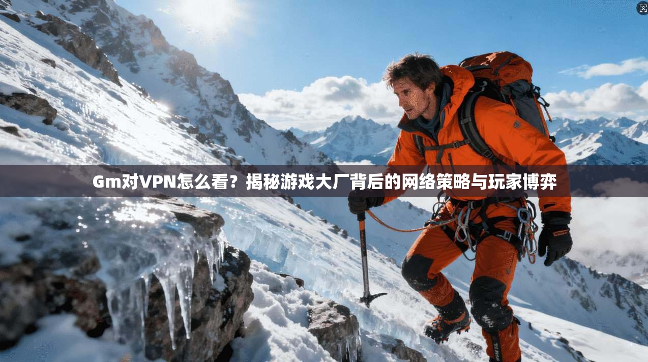 Gm对VPN怎么看？揭秘游戏大厂背后的网络策略与玩家博弈