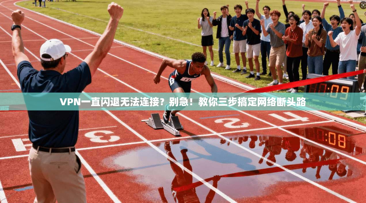 VPN一直闪退无法连接？别急！教你三步搞定网络断头路