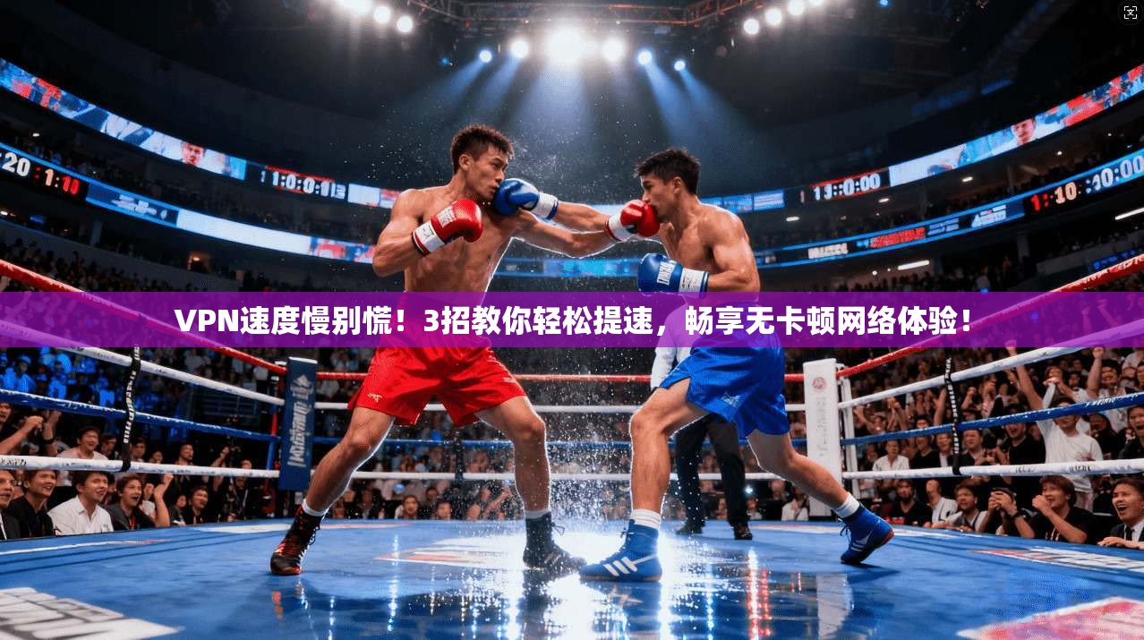 VPN速度慢别慌！3招教你轻松提速，畅享无卡顿网络体验！