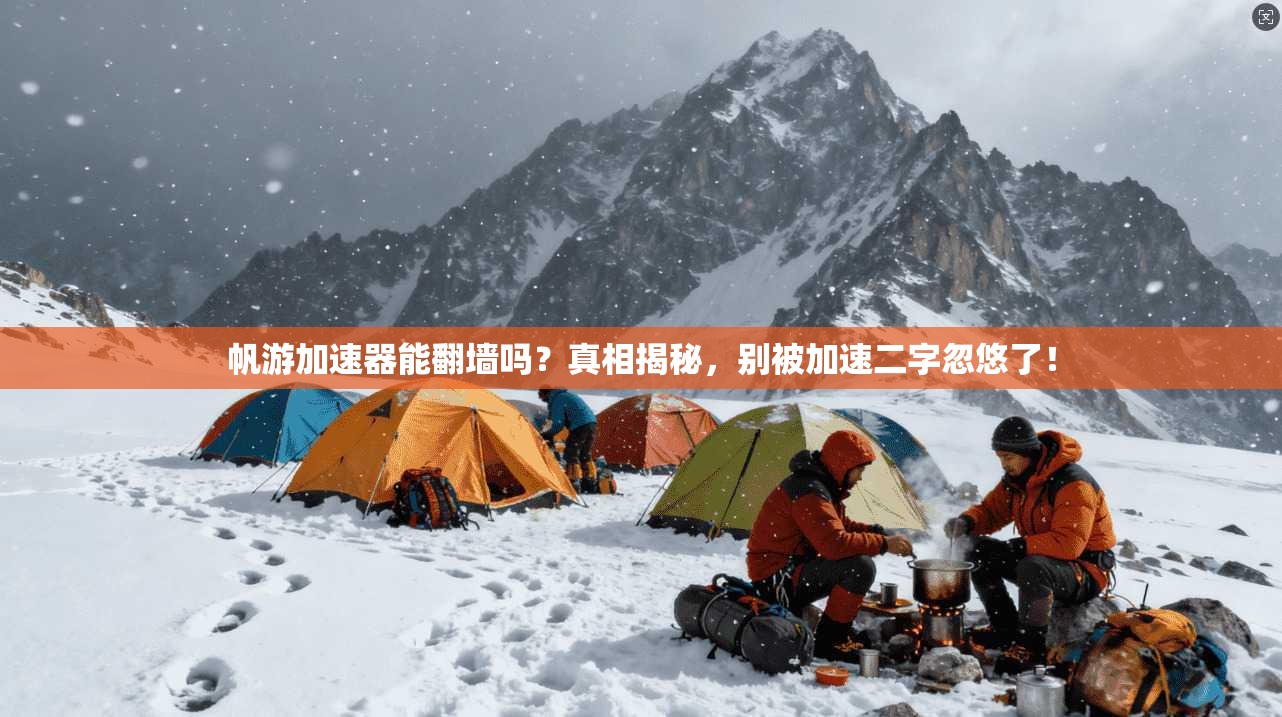 帆游加速器能翻墙吗？真相揭秘，别被加速二字忽悠了！
