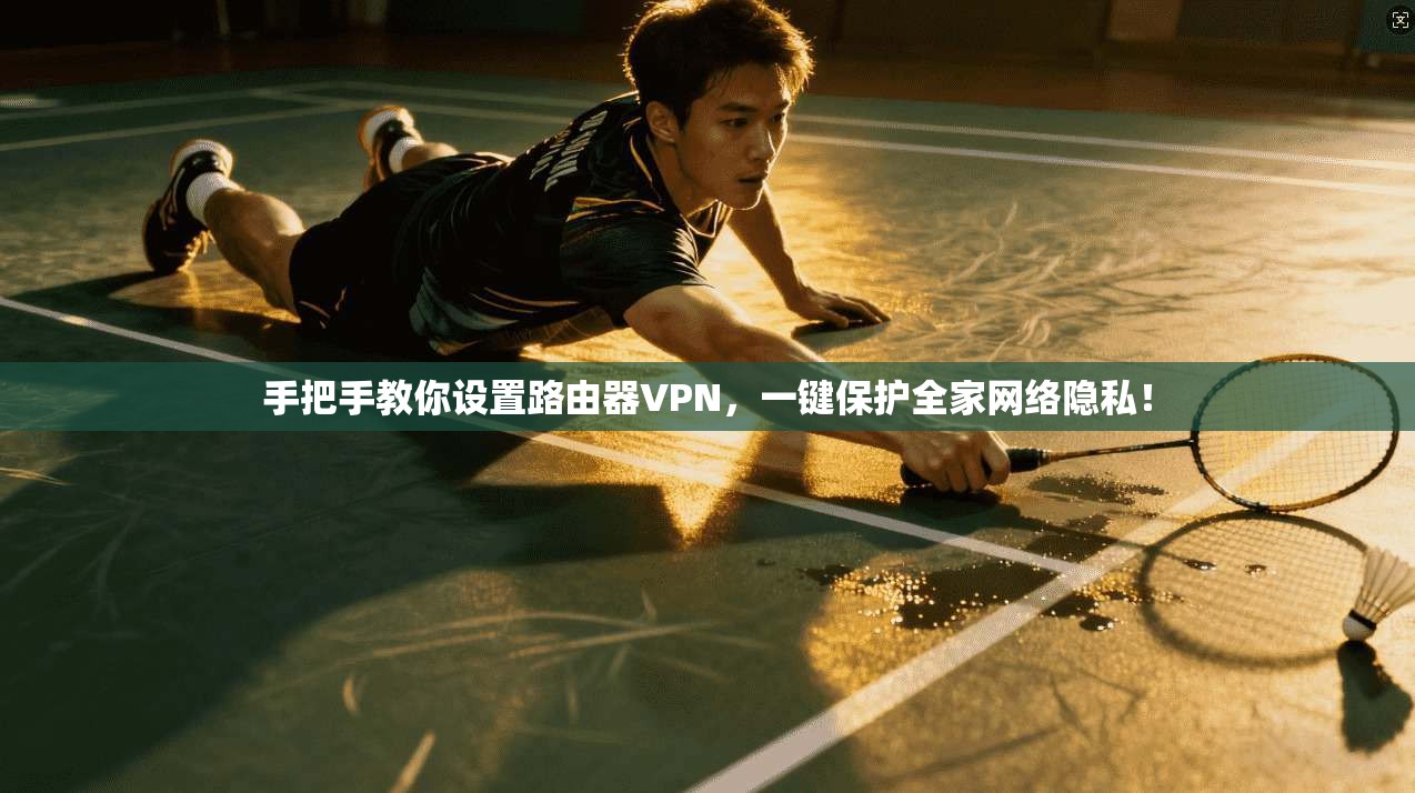 手把手教你设置路由器VPN，一键保护全家网络隐私！