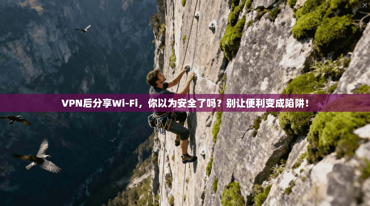 VPN后分享Wi-Fi,你以为安全了吗?别让便利变成陷阱!