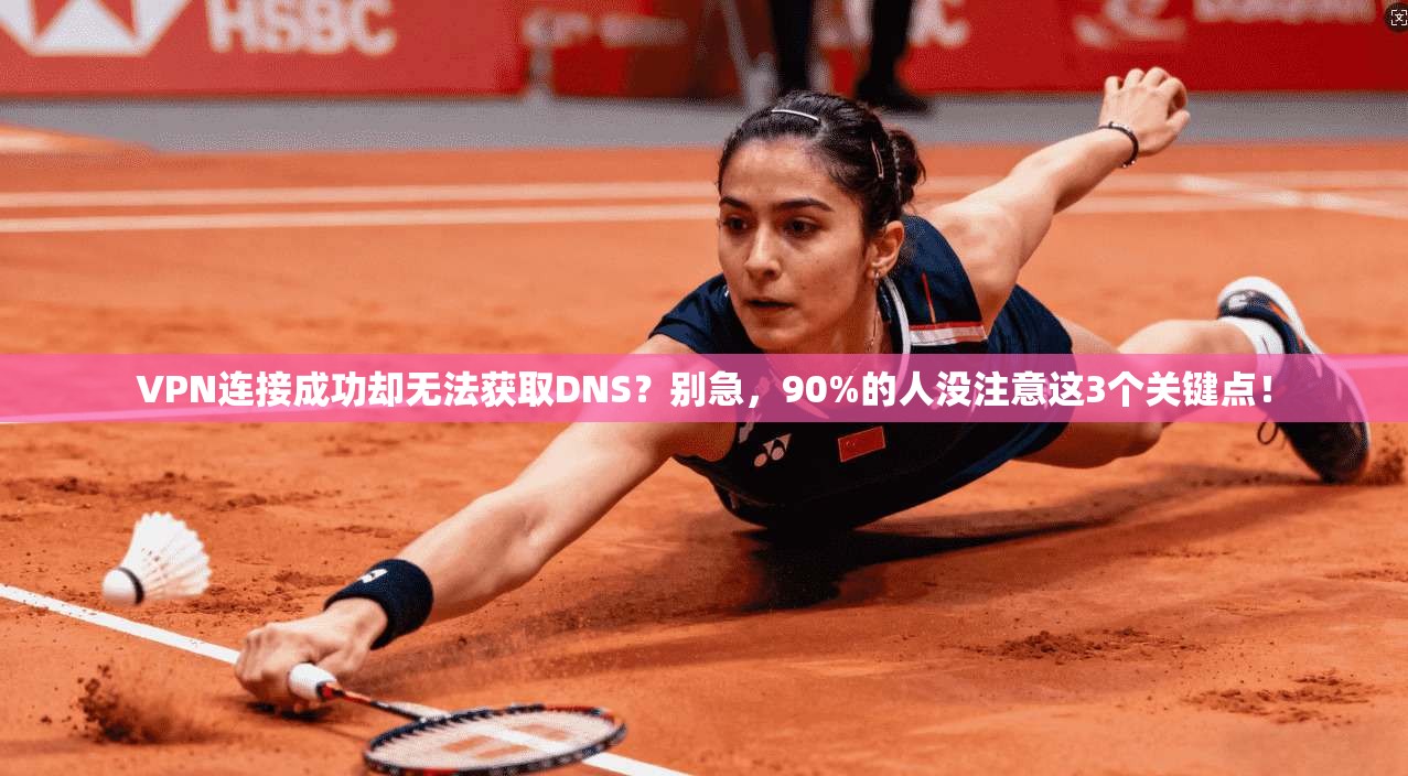 VPN连接成功却无法获取DNS？别急，90%的人没注意这3个关键点！