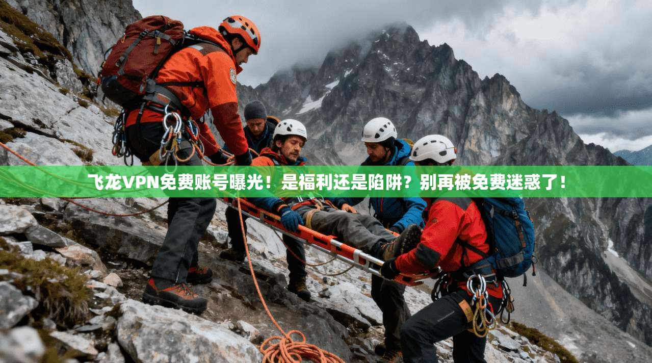 飞龙VPN免费账号曝光!是福利还是陷阱?别再被免费迷惑了!