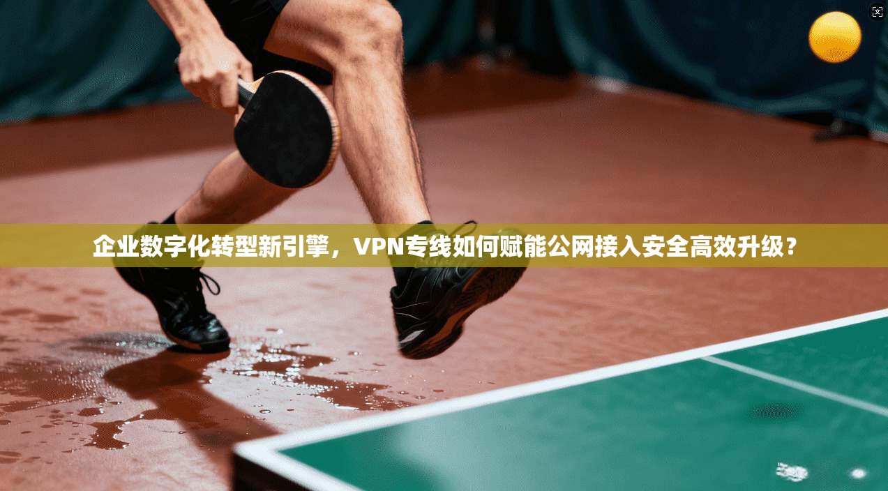 企业数字化转型新引擎,VPN专线如何赋能公网接入安全高效升级?