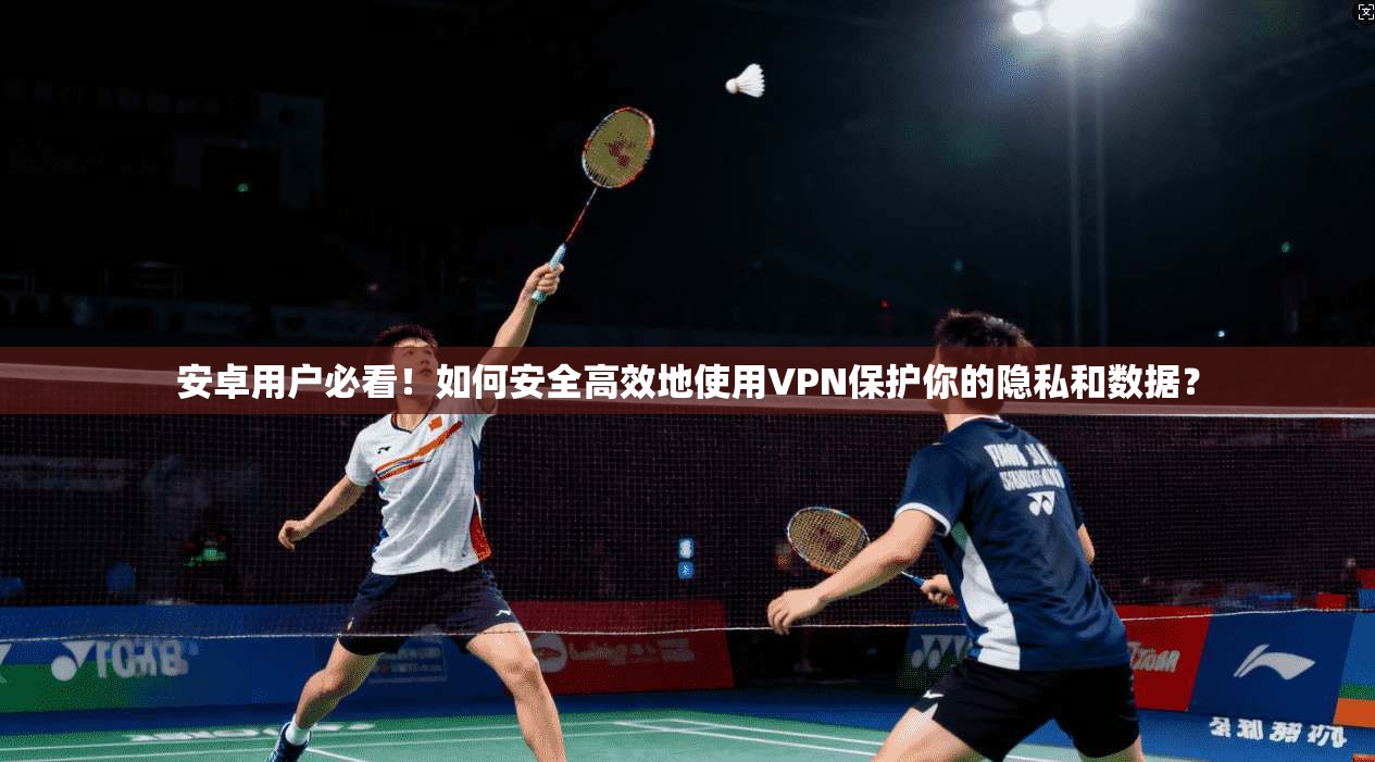 安卓用户必看！如何安全高效地使用VPN保护你的隐私和数据？