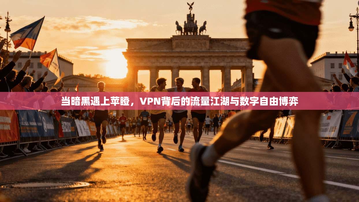 当暗黑遇上苹瞪,VPN背后的流量江湖与数字自由博弈