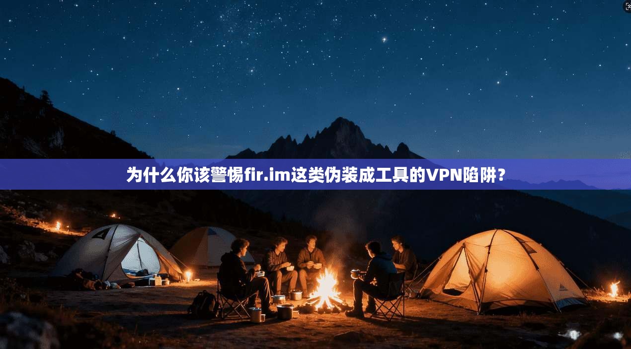 为什么你该警惕fir.im这类伪装成工具的VPN陷阱?
