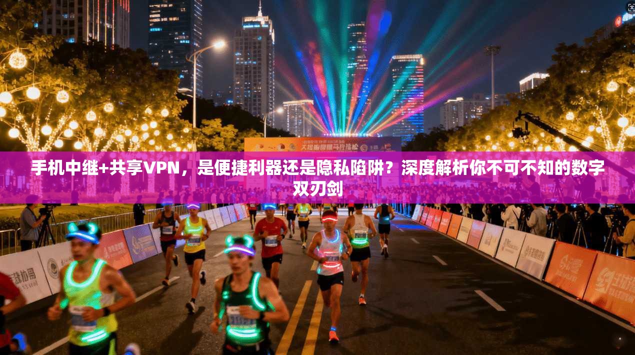手机中继+共享VPN，是便捷利器还是隐私陷阱？深度解析你不可不知的数字双刃剑