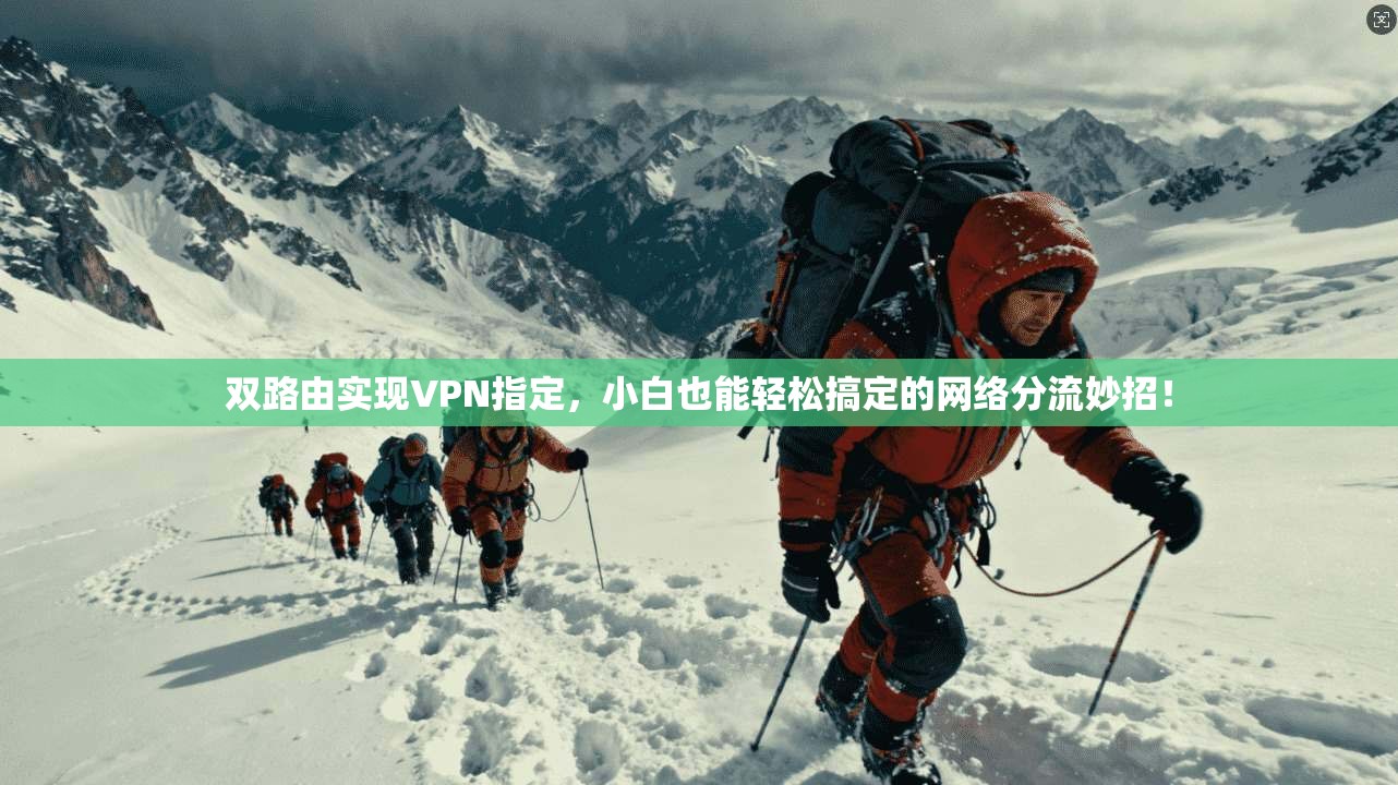 双路由实现VPN指定，小白也能轻松搞定的网络分流妙招！