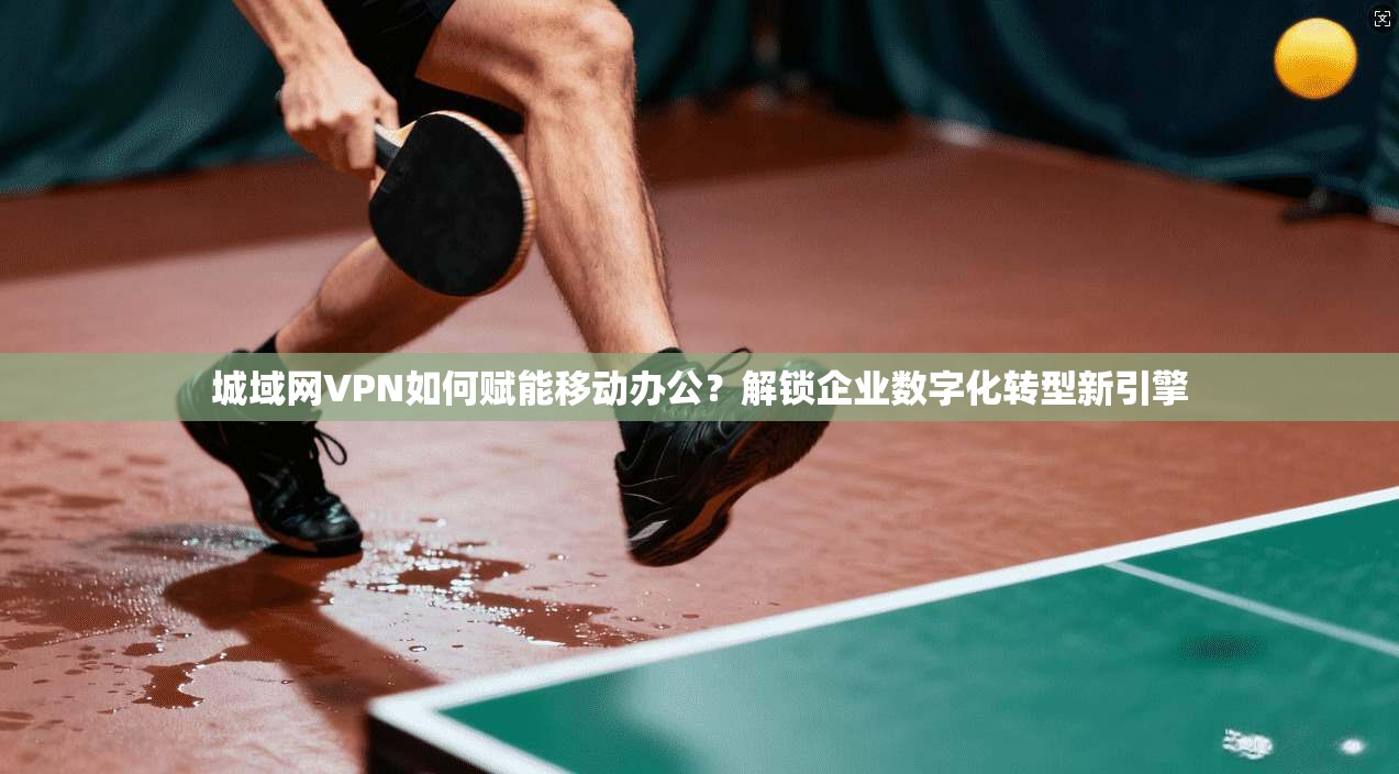 城域网VPN如何赋能移动办公？解锁企业数字化转型新引擎