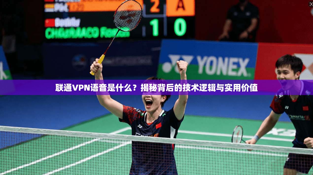 联通VPN语音是什么?揭秘背后的技术逻辑与实用价值