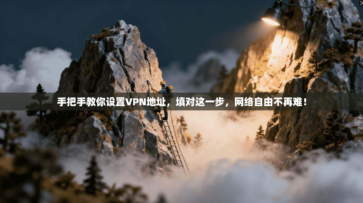 手把手教你设置VPN地址，填对这一步，网络自由不再难！