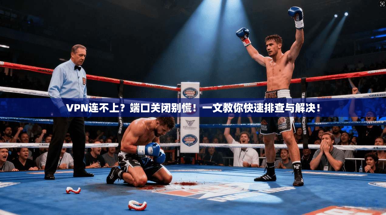 VPN连不上？端口关闭别慌！一文教你快速排查与解决！
