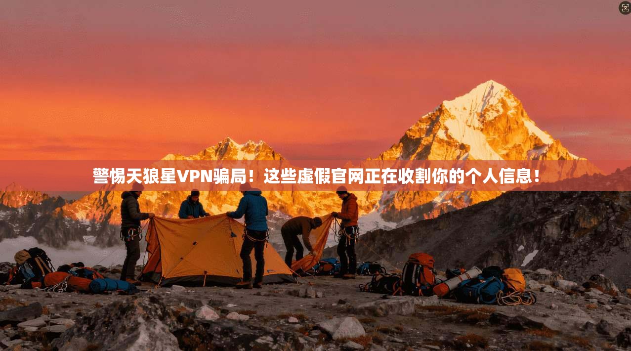 警惕天狼星VPN骗局！这些虚假官网正在收割你的个人信息！