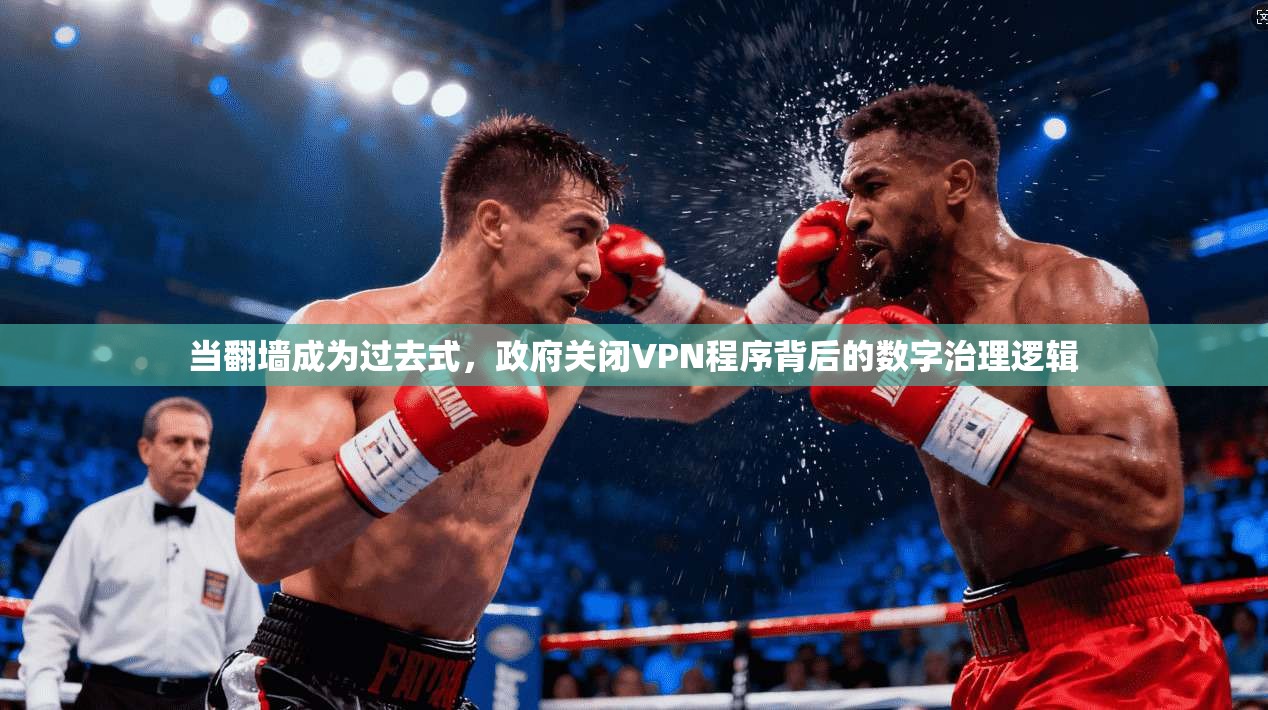 当翻墙成为过去式，政府关闭VPN程序背后的数字治理逻辑