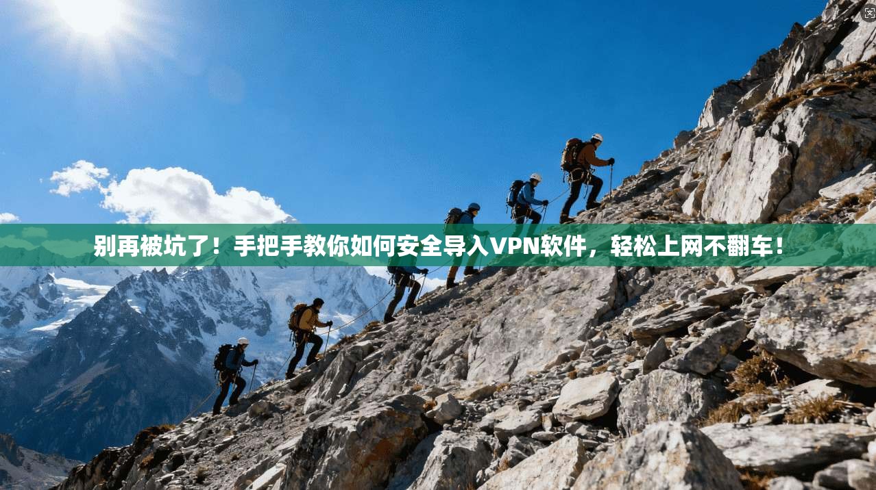 别再被坑了！手把手教你如何安全导入VPN软件，轻松上网不翻车！