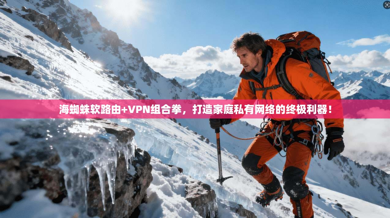 海蜘蛛软路由+VPN组合拳，打造家庭私有网络的终极利器！