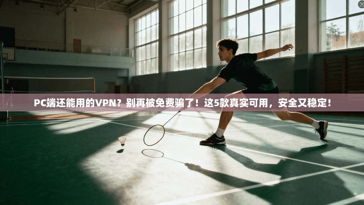 PC端还能用的VPN？别再被免费骗了！这5款真实可用，安全又稳定！