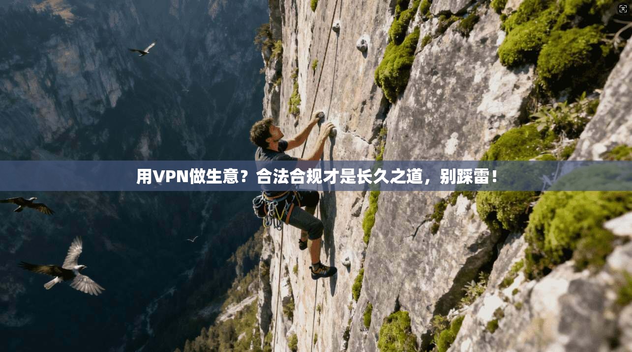用VPN做生意？合法合规才是长久之道，别踩雷！