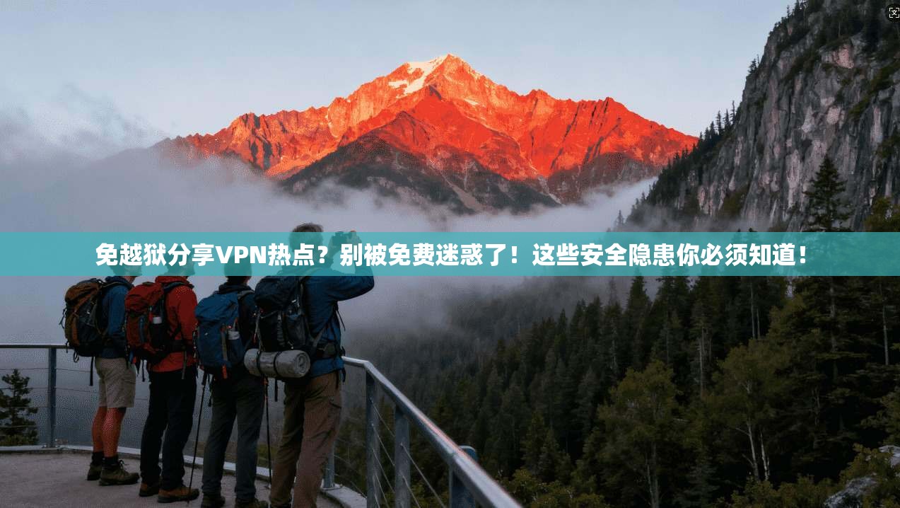 免越狱分享VPN热点？别被免费迷惑了！这些安全隐患你必须知道！
