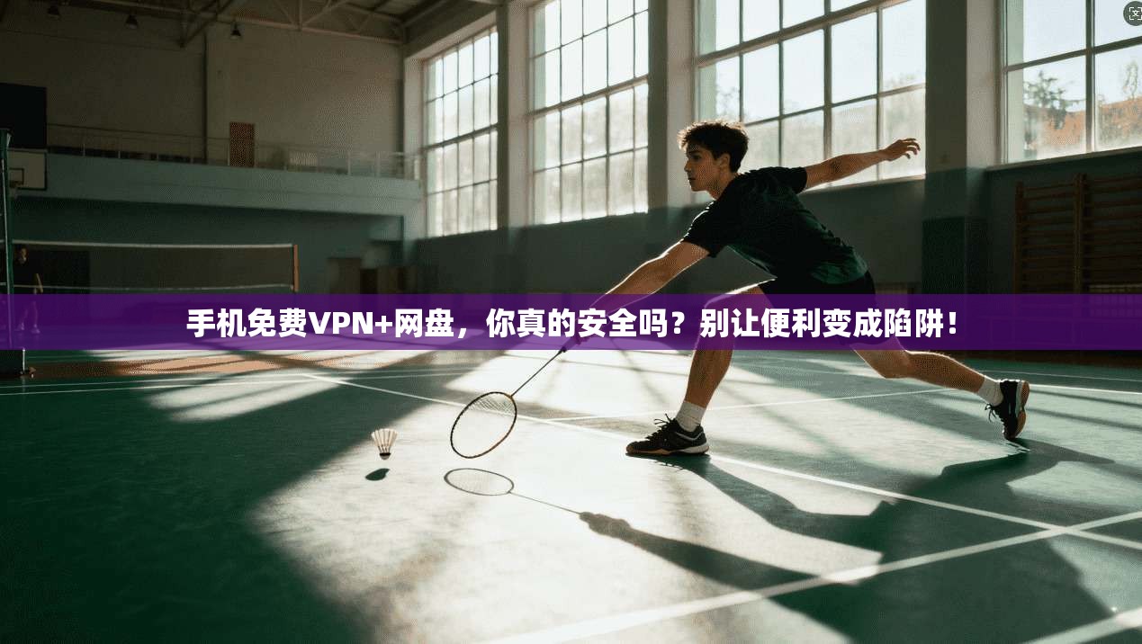 手机免费VPN+网盘，你真的安全吗？别让便利变成陷阱！