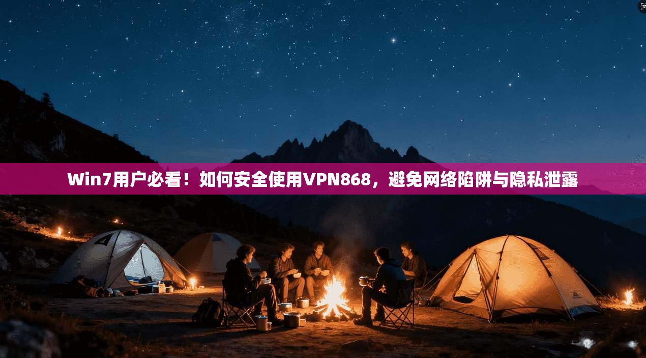 Win7用户必看!如何安全使用VPN868,避免网络陷阱与隐私泄露