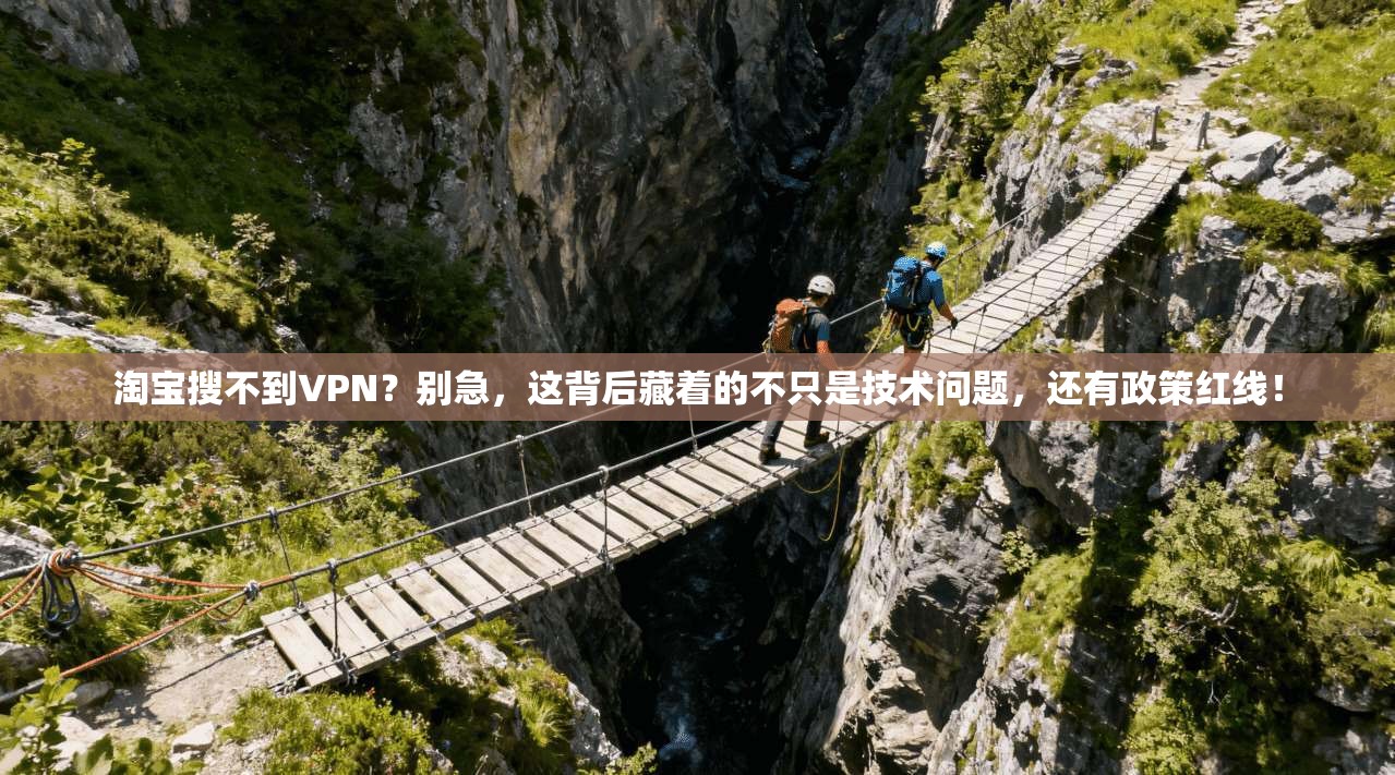 淘宝搜不到VPN?别急,这背后藏着的不只是技术问题,还有政策红线!