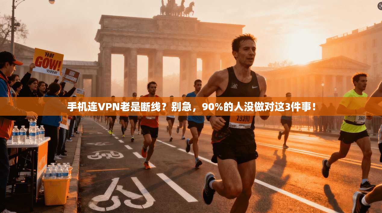手机连VPN老是断线？别急，90%的人没做对这3件事！