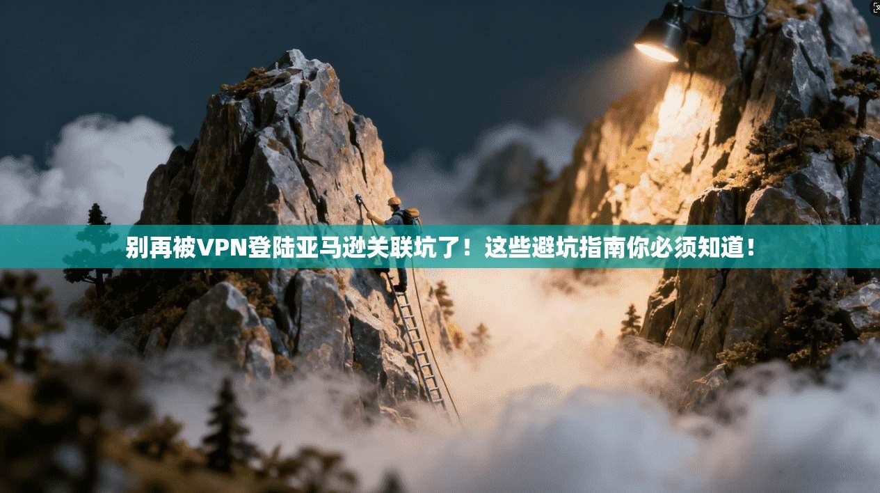 别再被VPN登陆亚马逊关联坑了！这些避坑指南你必须知道！