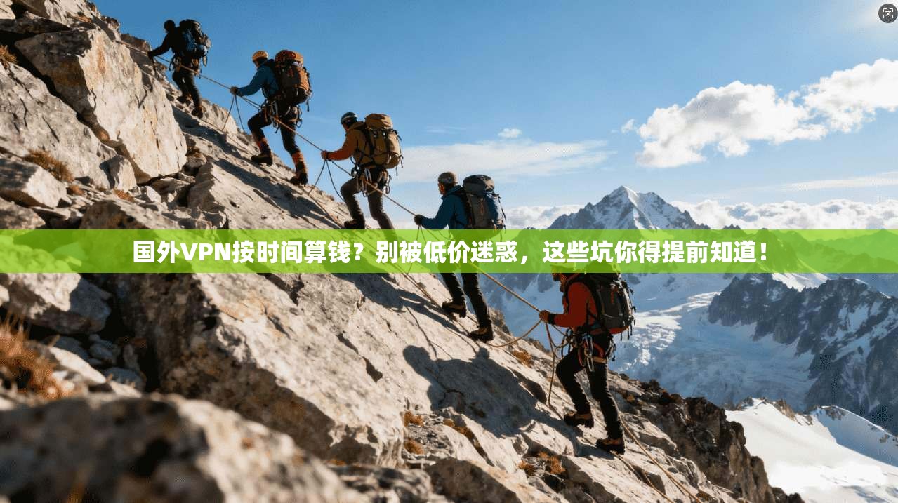 国外VPN按时间算钱？别被低价迷惑，这些坑你得提前知道！
