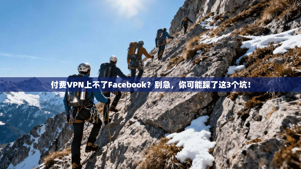 付费VPN上不了Facebook？别急，你可能踩了这3个坑！