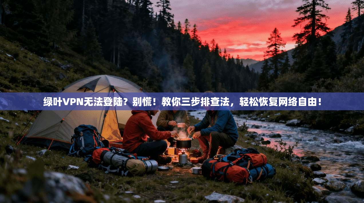 绿叶VPN无法登陆？别慌！教你三步排查法，轻松恢复网络自由！