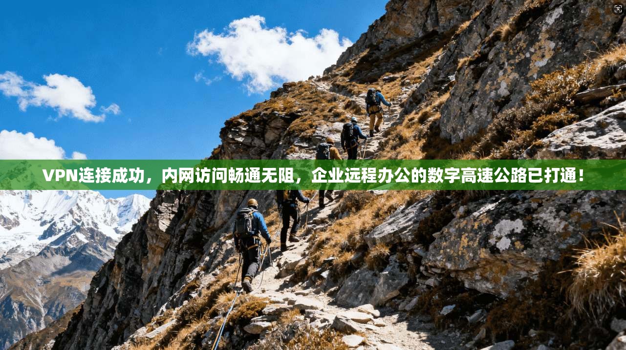 VPN连接成功，内网访问畅通无阻，企业远程办公的数字高速公路已打通！