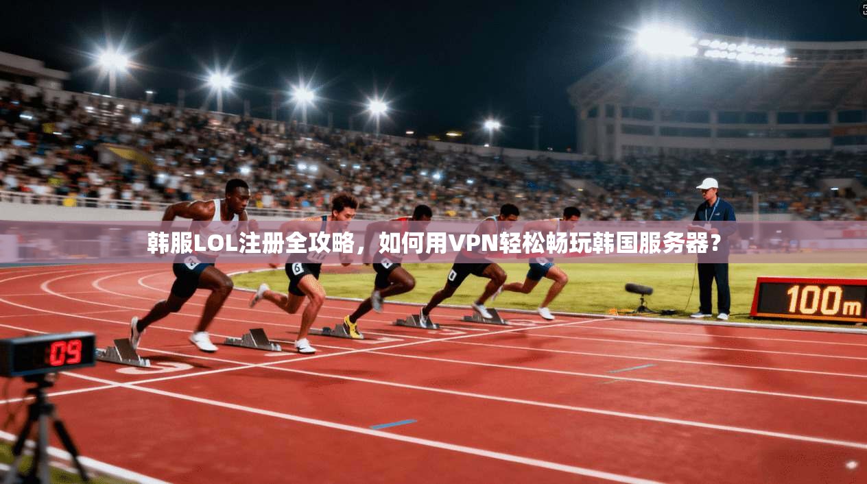 韩服LOL注册全攻略,如何用VPN轻松畅玩韩国服务器?