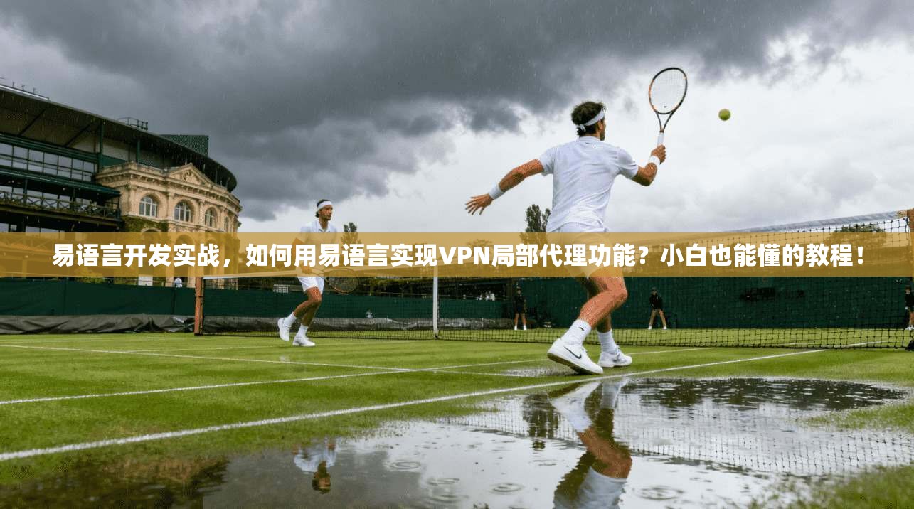 易语言开发实战，如何用易语言实现VPN局部代理功能？小白也能懂的教程！
