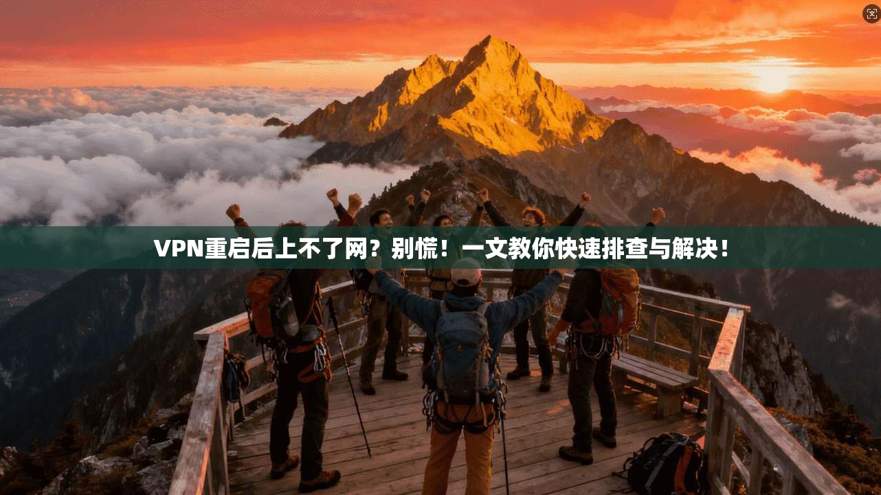 VPN重启后上不了网？别慌！一文教你快速排查与解决！