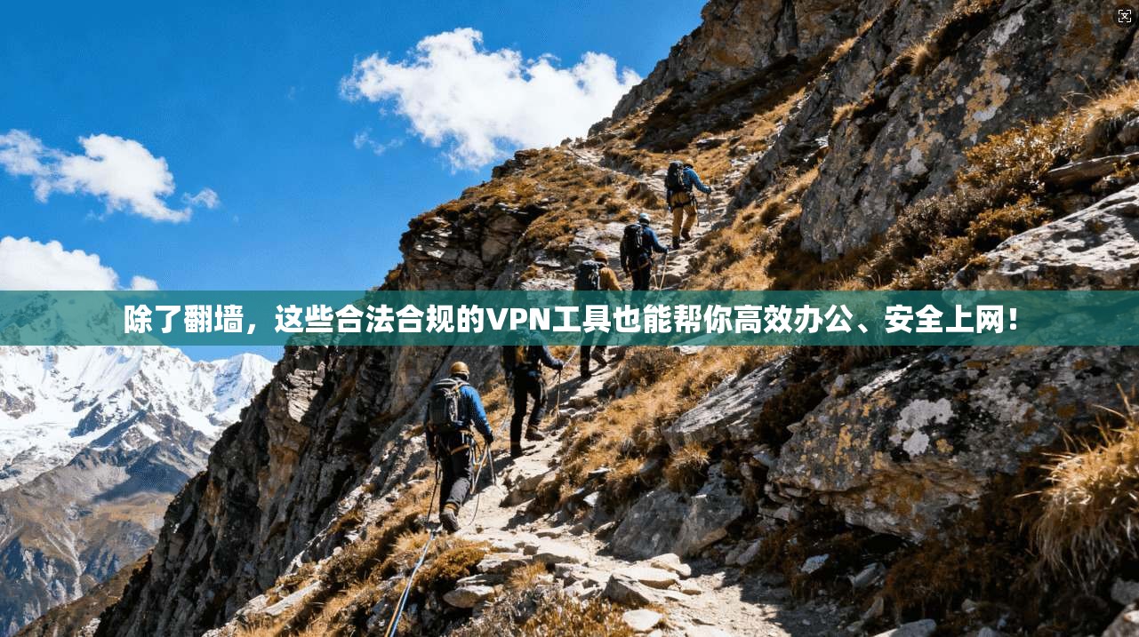 除了翻墙，这些合法合规的VPN工具也能帮你高效办公、安全上网！