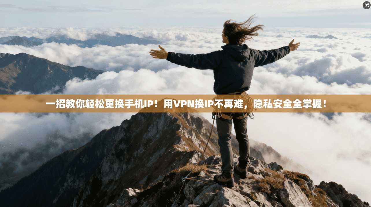 一招教你轻松更换手机IP！用VPN换IP不再难，隐私安全全掌握！