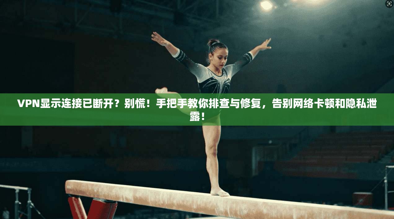 VPN显示连接已断开?别慌!手把手教你排查与修复,告别网络卡顿和隐私泄露!