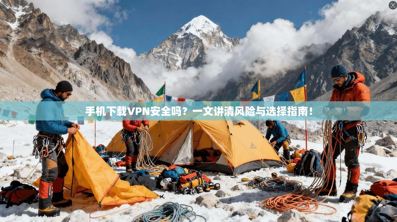 手机下载VPN安全吗？一文讲清风险与选择指南！