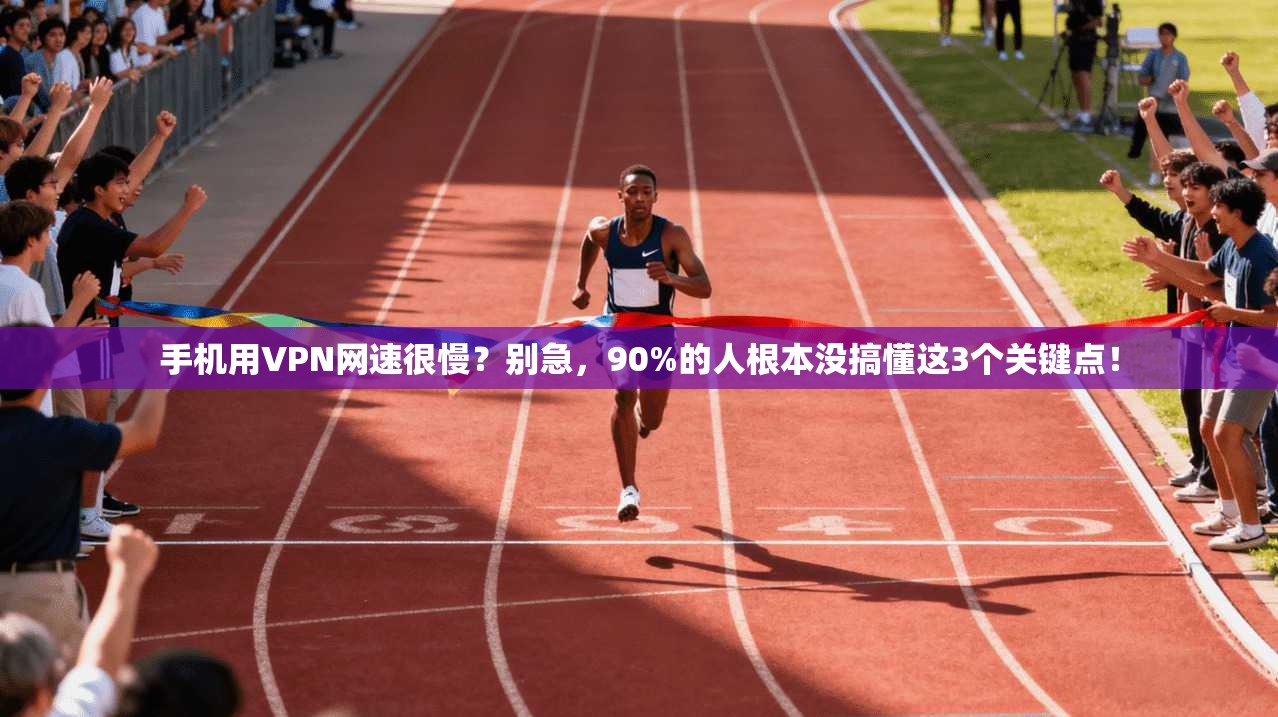 手机用VPN网速很慢?别急,90%的人根本没搞懂这3个关键点!